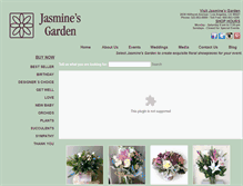 Tablet Screenshot of jasminesgarden.net